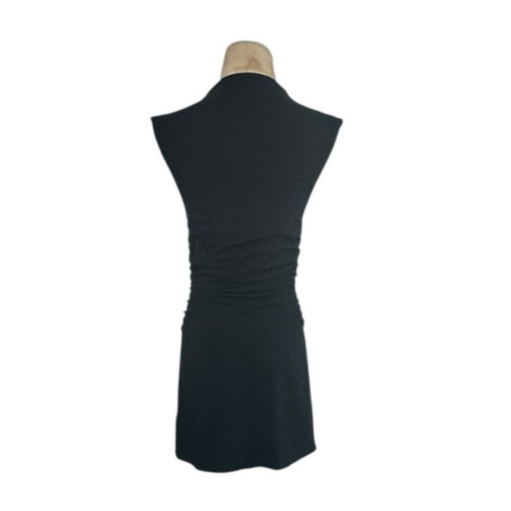Wild Fable black mock neck cap sleeves mini dress size Small - Picture 2 of 14